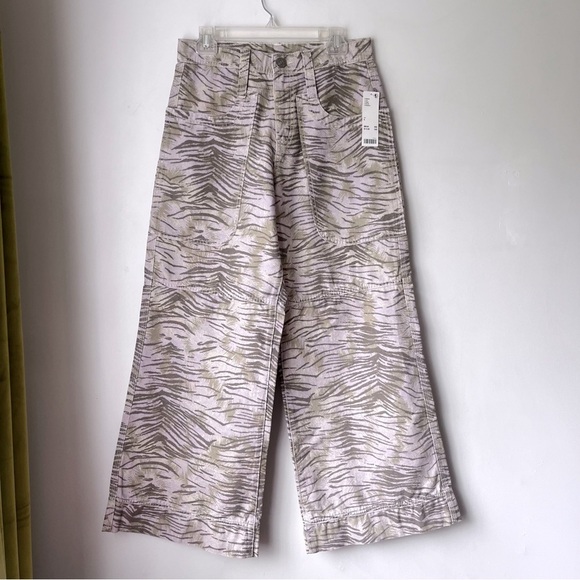 Urban Outfitters BDG Montana Canvas Pant in Camo Tiger Print 6 NWT - Picture 2 of 6